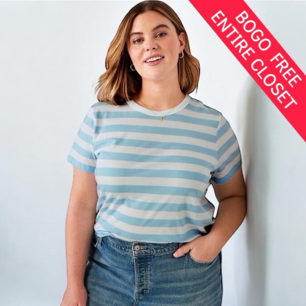 Old Navy EveryWear Striped T-Shirt Size XXL